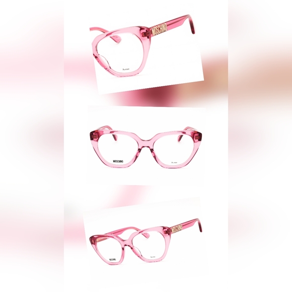 NWT, Brand New Moschino MOS628, Woman's Eyewear Frame, Size 51X17X140 - Picture 4 of 10